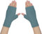 Handstulpen Fingerlos Kinder Armstulpen mit Daumenloch Handschuhe Gefüttert Warm Fäustlinge Lang Weich Pulswärmer Handgelenke Winddicht Armwärmer Winterhandschuhe für Mädchen Junge Outdoor Grün
