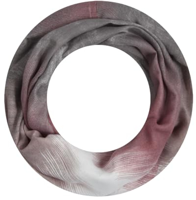 Majea Loop Schal Damen Schlauchschal Halstuch schmaler Loopschal (880051) (rosa 6)