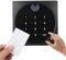 Tastiera di Controllo Accessi RFID 125KHz, Sistema di Controllo Accessi Touch con Tastiera Per Lettore di Carte D'identità Impermeabile Per Ufficio Domestico, Nero