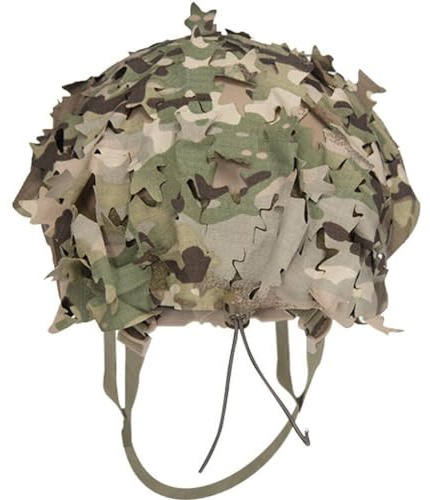 Muteitt Cubierta Táctica para Casco Airsoft, Funda para Casco Rápido, Equipo Militar Táctico, Funda para Casco Rápido De Combate para Juegos Aire Libre, Combate Encubierto