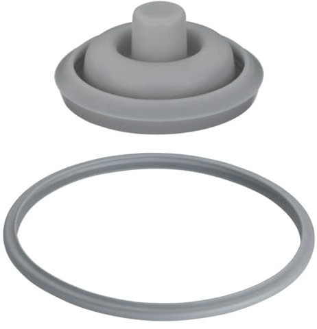 MY WAVE DZ Goma de Sellado para Olla a Presión WMF Perfect Plus – Junta de Repuesto para Tapa, Válvula y Mango (Ø 22 cm, 2 uds) – Compatible con Modelos 2.5L a 8.5L