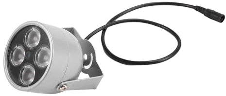 Sizoriruk 4 Array-LEDs, Infrarot, Wasserdicht, Nachtsicht, IR-Strahler, Fülllicht, DC 12 V, für Überwachungskamera
