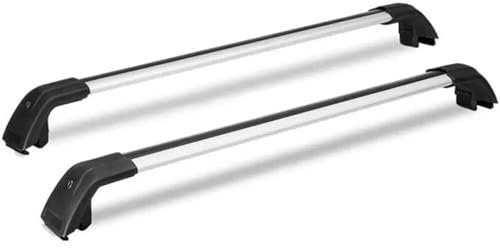 VREFOEAX Dachgepäckträger Aluminium 2PCS Querträger Querträger Für Mercedes Für Benz GLC 2023 2024 Dachfelsen Dachträger Gepackträger