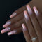 Chenxi Studio Lot de 24 faux ongles longs carrés à coller sur les ongles pour l'automne et l'hiver