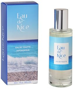 ASEPTA Eau de Nice Duft, inspiriert vom Mittelmeer und der französischen Riviera, Eau de Toilette, 30 ml