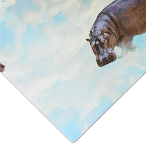 casa pura Vinylboden Meterware in vielen Designs - Holzoptik Fliesenoptik Steinoptik - PVC Bodenbelag - Vinyl Designbelag für Küche, Bad & Wohnbereich (Cloud Safari, 200x250 cm)