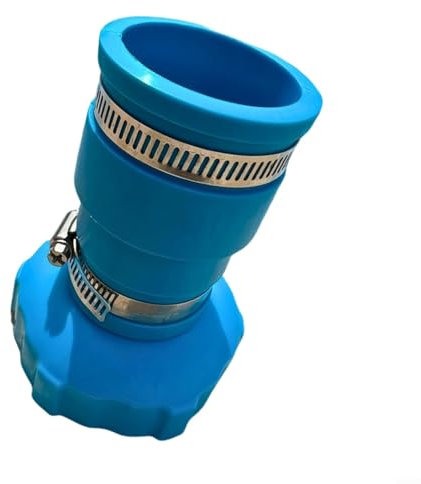 Emiif Adaptador de manguera de alberca, conector de repuesto para accesorios Intex para piscinas sobre el suelo, cesta de skimmer