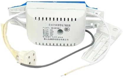 ApuaVireo&Co Tube annulaire T5 for éclairage, Ballast électronique, Accessoires for plafonniers, Lampe Fluorescente, redresseur 28 W, 32 W, 40 W(22w Ballast)