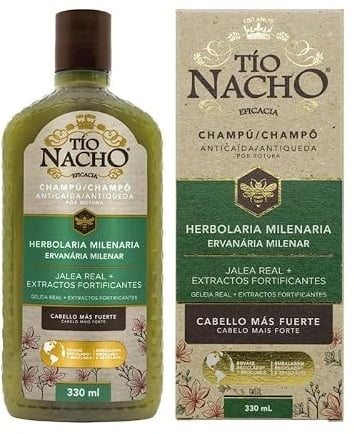Tio Nacho Shampoo gegen Haarausfall, stärkeres und gepflegtes Haar, 330 ml