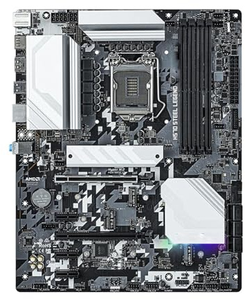 XYYZXKL schede Madri Scheda Madre Fit for ASRock H570 Steel Legend, Supporto Intel H570 LGA 1200, CPU i9-11900F, i5-11400F, i3-10100F, SSD M.2 NVMe ATX