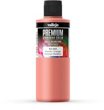 Vallejo AV Premium Color, 200ml, Pearl & Metallics Orange, Model paint, VAL63043