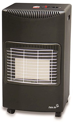 Kemper 65411 Infra 42 Poêle à gaz à infrarouge, réglable, noir anthracite
