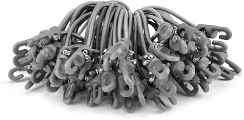 Riggatec Spannfix 4mm silbergrau 13cm 50 Stk.