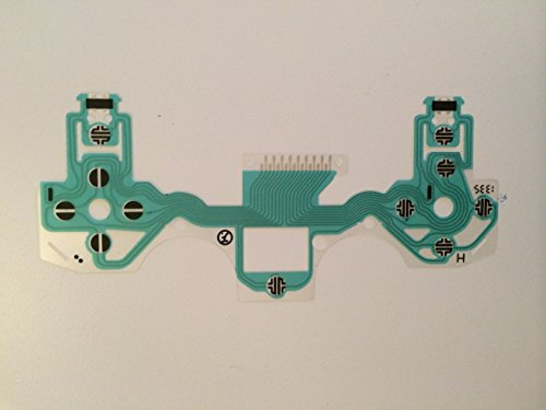 RanStart Conductive Film Keypad Repair Part for PlayStation 4 PS4 Controller DualShock 4