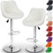 TRESKO 2er Set Barhocker Barstuhl 10 Farben wählbar, 360° frei drehbar, Sitzhöhenverstellung 60-80cm