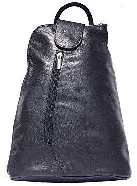 LaGaksta Sling Rucksack aus italienischem Leder, schwarz (Schwarz) - 43237-2