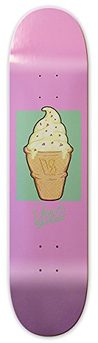 Vamos Skateboards | Skateboard Deck | Ice Design | 100% Canadian Hardrock Maple | mit Griptape | Diverse Größen