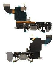 Charging Flex Cable For iPhone 6S USB Charger Port Dock Connector With Mic Flex Cable, 6S Charging Flex (iPhone 6S, Black)