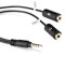 JOBY Splitter für 3,5 mm Wavo-Kabel, Splitter für Wavo Mikrofon, für Smartphone, Perfektes und klares Audio, Handyzubehör, Video-Blog-Kit, Live-Streaming, Video-Konferenzen