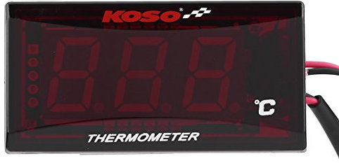 Termometro digitale universale motocicletta Misuratore temperatura temperatura acqua Termometro digitale per motocicletta Quad Square corsa scooter