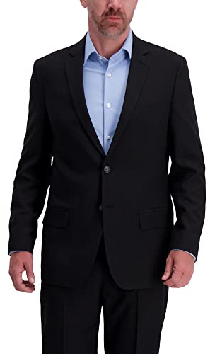 Haggar Men's Smart Wash™ Repreve® Suit Separate Jacket Classic Fit Black