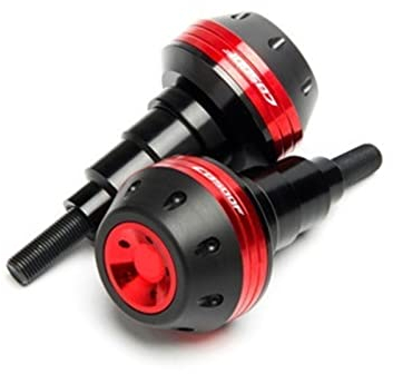 Motorrad CNC Links Und Rechts Sturzpads Sturzschutz Crash Protector Für Honda CB500F CB 500 F 2013-2022 Zubehör (Farbe : Rot)