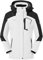 donhobo Damen Winter Softshelljacke Fleece Funktionsjacke Warme Outdoor Winddicht Wanderjacke Gefüttert Skijacke Trekkingjacke (Weiß schwarz, L)