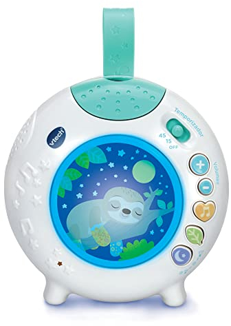 VTech - Duerme conmigo, Proyector portátil para cuna, Juguete para bebés +0 meses, Versión ESP