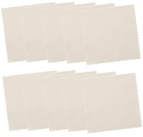 COHEALI 50pcs Car Wipes of Jewelry Screen Wipes for Electronics Silver Polishing Cloth for Jewelry Brass Polishing Cloths Portable Wipes Platinum Red Sterling Silver Clean Cloth