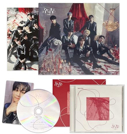 ENHYPEN - Japan 3rd Single Album [結 -YOU-] (Limited A Ver.) Out Box + Photo Book + Lyric Book + CD + Photo Card + Post Card + 2 Pin Badges + 4 Extra Photocards