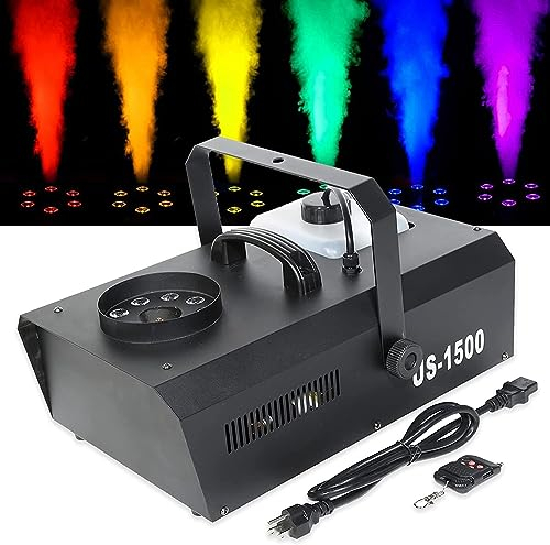 MaiBuL LNNW Hand-CO2-Blaster Rauchnebelmaschine, RGB 9 LED-Leuchten, vertikale Spray-Fernbedienung for Clubs, Partys, Hochzeiten und Feiertage Bühneneffekt-Ausrüstungsröhre