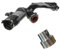 MPS COLOR Lufteinlassschlauch - Ansaugrohr Reinluftkanal Luftmassenmesser für Mercedes-Benz W211 S211 - OE A6420908237 Aluminium Reparatur Flansch Ansaugkrümmer, Motorluftkanal