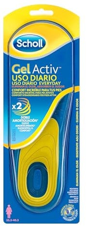 Scholl Plantillas Gel Activ.U.Diar M C/4