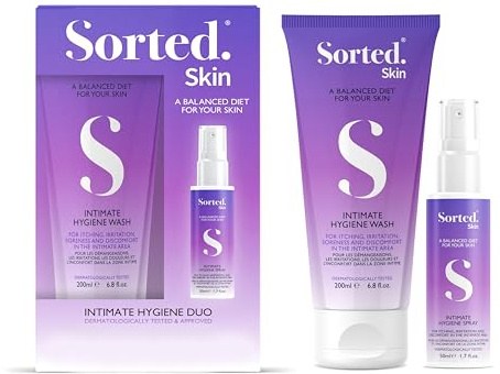 Set Intim Waschlotion & Intim Deo: 200 ml Intimwaschlotion frauen und 50 ml Intimspray für Frauen lindern Juckreiz und Wundsein, hypoallergen, Intimwaschlotion Männer - Intim Deo Männer
