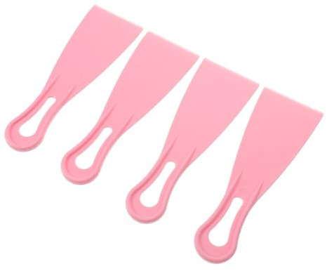 FUNOMOCYA 4pcs Ice Roll Machine Spatula Plastic Dessert Spade for Ice Machine Spade Kitchen Utensil