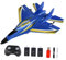 Colcolo RC Plane Foam Lightweight Sturdy with Gyro Aircraft Toy Remote Control Airplane for Beginner Boys Kids Adults Birthday Gift, Blue Three battery