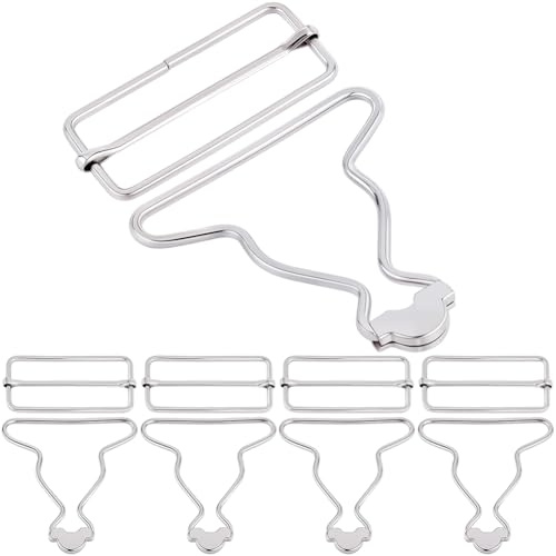 Beebeecraft 1 Box 10 Sets Overall Schnallen Ersatz Hosenträgerschnalle Aus Eisen Metall Latzclip Verschluss Für Jeans Hosenträger
