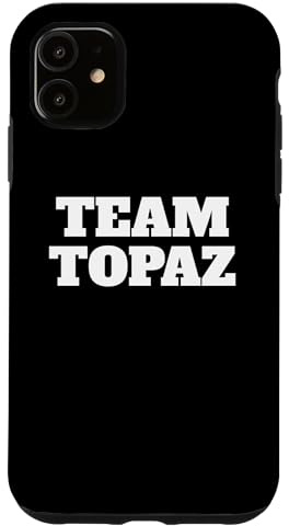 Team Topas, Mineralogie, Lieblingsmineral, Geologie Hülle für iPhone 11