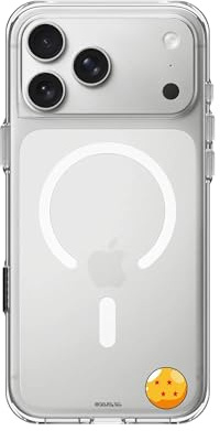 RhinoShield Clear Hülle für MagSafe für iPhone 17 Pro Max | Z Dragon Ball Z Starker Magnet, Anti-Vergilbung, transparent, hohe Klarheit, stoßfest, Fallschutz nach Militärstandard