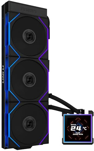 Lian Li Hydroshift Ii LcD-S 360 Tl Processore Kit Di Raffreddamento A Liquido 12 Cm Nero 1 Pz (lian Li Hydroshift Ii LcD-S 360tl All In One Cpu Coole
