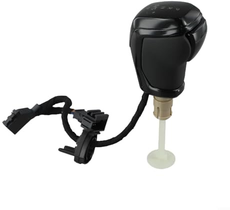 Schaltknauf für Golf 6 / 7 Gang mit LED-Licht, stilvolles und komfortables Design, direkter Ersatz (schwarz-weißes Licht)
