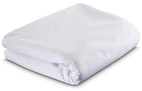 Fotostudio-Hintergrund, Stoff, Polytex, Non-Wrinkle, 2,94 x 6 m, Weiß