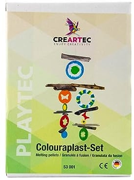 Artidee CREARTEC - Colouraplast Geschenkverpackung - verblüffende Schmelztechnik für Groß und Klein - faszinierende Kunststofftechnik - Made in Germany