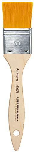 Da Vinci 5076 Series Synthetics Flat Brush, Plain Wood, 17.5 x 4 x 30 cm