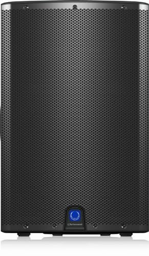 Turbosound iX15 Altavoz activo de 1000 vatios, 2 vías y 15 con tecnología Klark Teknik DSP, control remoto a través de iPhone/iPad y transmisión de audio Bluetooth