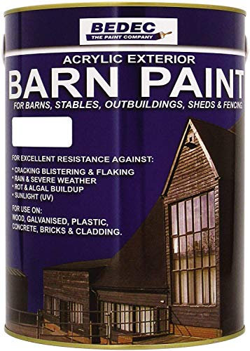 Bedec - Barn Paint - Black - Matt - 20 litres