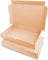 verpacking Maxibriefkartons 350 x 250 x 50 mm Maxibrief MB-5 Braun Versand Post Faltschachtel DIN A4 | B4 (Innenmaß 340 x 245 x 46 mm) Versandschachtel Büchersendung (25 Stück)