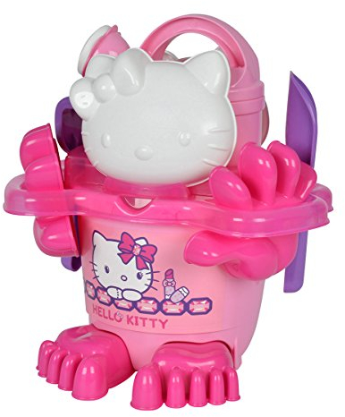 Simba 107114094 - Hello Kitty Eimergarnitur mit Füßen