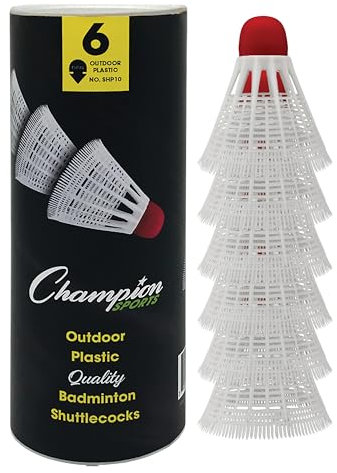 Champion Sports Federball aus Kunststoff für den Außenbereich.