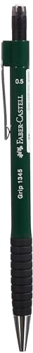 Faber-Castell 1345 63 - Druckbleistift GRIP, Minenstärke: 0,5 mm, Schaftfarbe: grün metallic